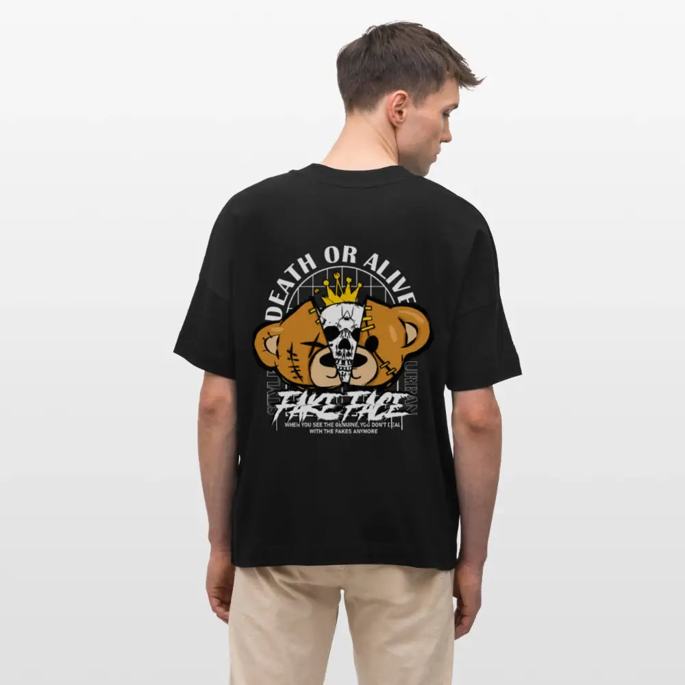 Stanley/Stella Oversized Unisex Organic T-shirt Blaster - black